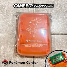 Estuche Cartucho Torchic Game Boy Advance Naranja Pokemon Center Japón GBA RARO