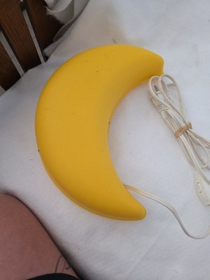 Ikea Smila Mane Lamp Crescent Moon Celestial Light Wall Yellow Children Bedroom