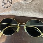 VINTAGE B&L RAY-BAN W0607 VPAS 52[]21 ARISTA ROUND CRYSTAL AVIATOR SUNGLASSES — photo 5