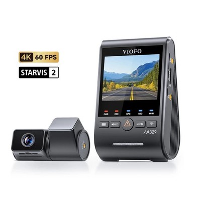 VIOFO A329T 2CH 4K 60FPS+2K Telephoto Camera and Starvis 2 Sensors
