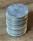 UNC 40% Silver Kennedy Half Dollar Roll 20 Coins 1965-1969 P&D Q96