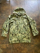 Us Navy Working Uniform NWU Type 3 GORE-TEX Parka Jacket Small Long 24x31