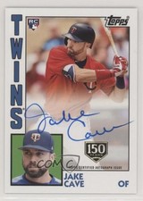 2019 Topps 1984 Baseball Rookies 150th Anniversary 25/150 Jake Cave Auto 0j5