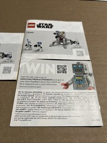 LEGO STAR WARS Manual Only Lot #s 75345-75391-75267-7914-9679-75310-75359-75089