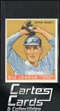 Eppa Rixey 1983 Galasso 1933 Goudey Reprint #74 Cincinnati Reds