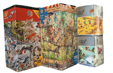 4 Heye Puzzle Loup Monaco Grand Prix, Love Time, Happy Skiing, Barrientos Museum