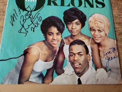 G'TEED s. caldwell/j. brickley signed 1960s vg++ sl/good+ 45 Orlons South Street