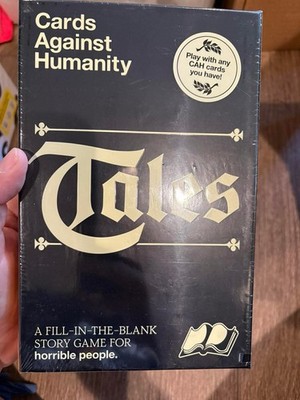 Cards Against Humanity Tales   A Fill-in-The-Blank Story Game New open box