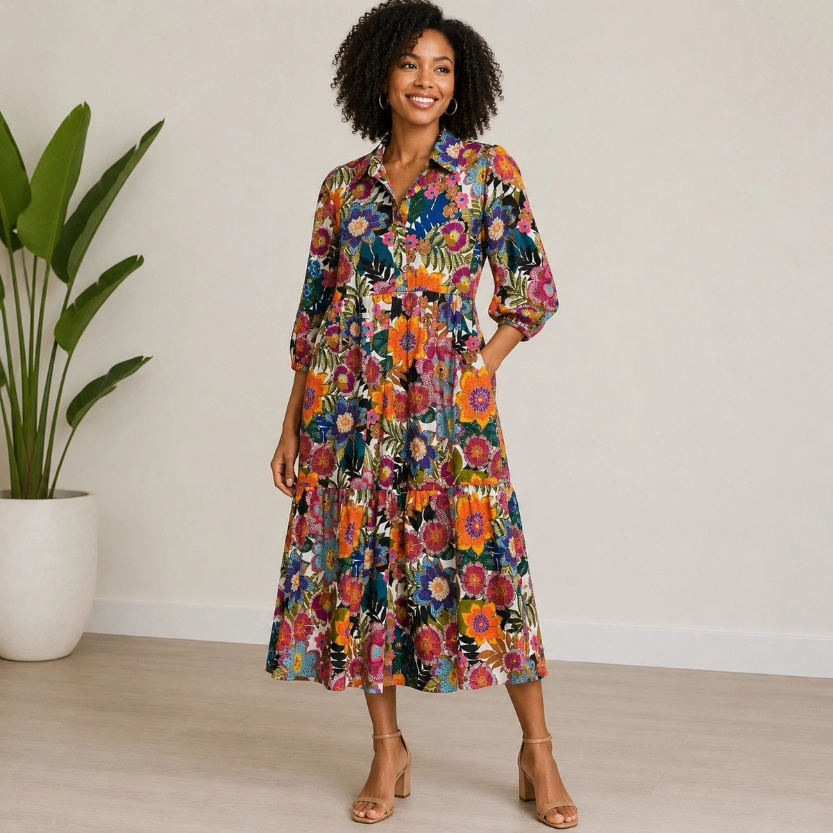 anthropologie long sleeve shirt dress By Anthropologie Long-Sleeve Shirt Dress