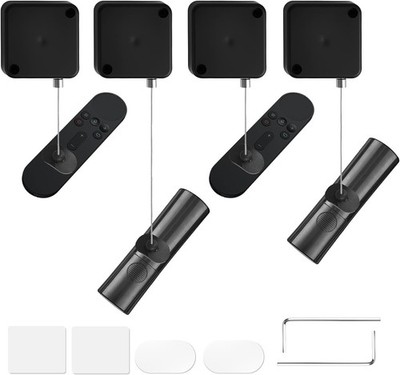 2pcs Remote Control Tether, 6.5 Ft TV Remote Control Leash, Retractable Safet...