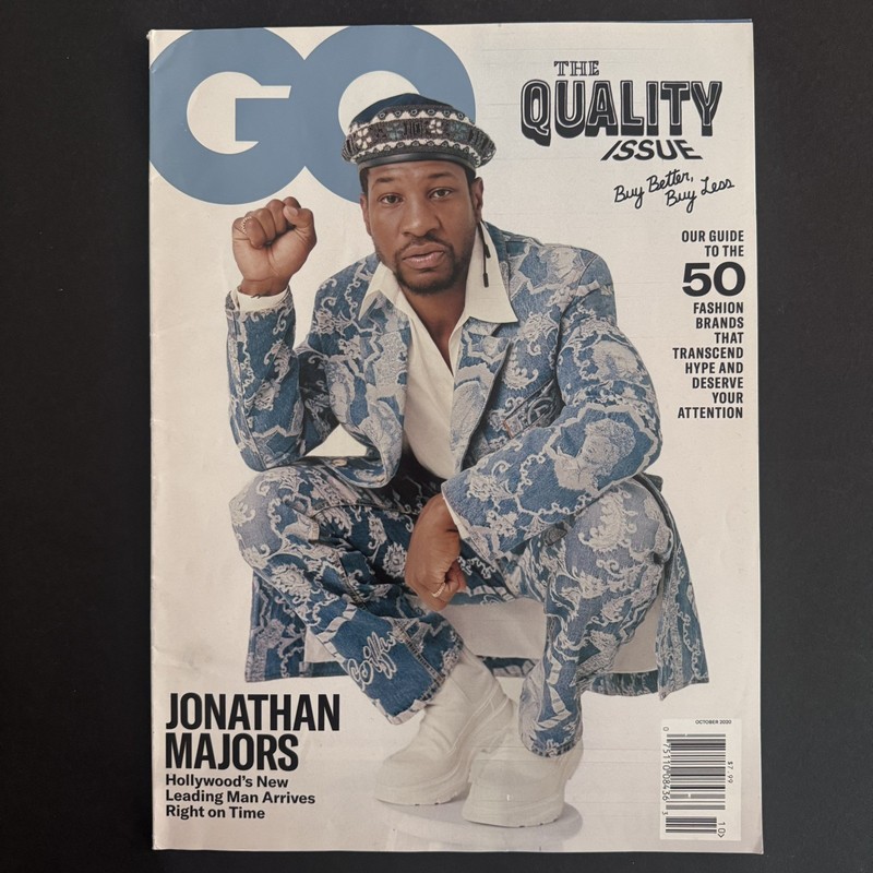 GQ MAGAZINE October 2020 JONATHAN MAJORS - The Quality Issue - 50 Fashion Brands