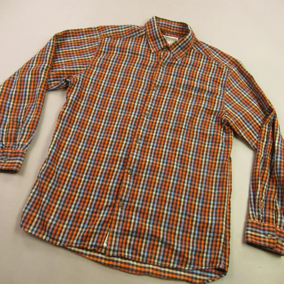 Mountain Khakis Shirt Mens Medium Long Sleeve Checks Button Front Outdoor Casual - Image 2 of 4