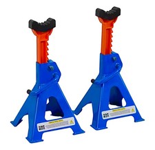 Lot 2 Chandelles de Levage 3T 290–425 mm Réglables – Mécanique Auto Garage