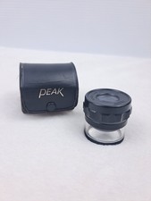 SPI Scale Lupe Loupe 10 X Magnifier with scale No 5. Made in JAPAN W/ Peak Case