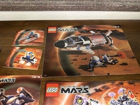 Lego Life On Mars Lot (7317, 7313, 7315, 7300, 7301) 99% Complete