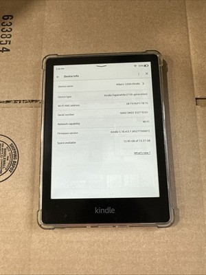 【美品】Kindle paperWhite 11世代16GB M2L3EK Amazon Kindle Paperwhite 11th Generation Model M2L3EK 16GB | eBay