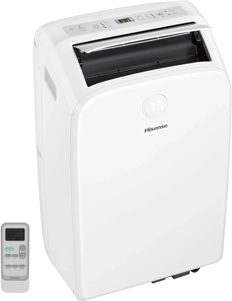 Hisense Smart SACC 8,000 BTU Portable Air Conditioner w/ Heat Pump WiFi Enabled