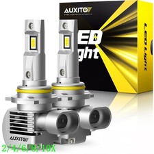 AUXITO LED High 9012 Low Headlight Bulb KIT Ultra ERROR Brightness FREE Q16 2/4X