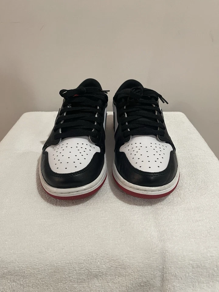 Air Jordan 1 Retro Bajo OG Puntera Negra - CZ0790-106 - Talla 8.5 EE. UU. Para Hombre Foto 3 de 4