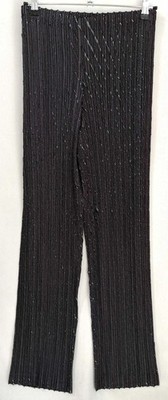 Issey Miyake Cropped Design Pleated Pants Sample Im19-ff914 Used