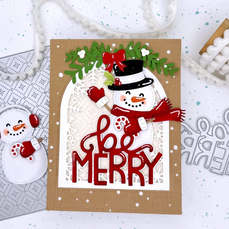 Natale animale metallo fustelle timbro fai da te scrapbooking carta da te fai da te - Immagine 4 di 4