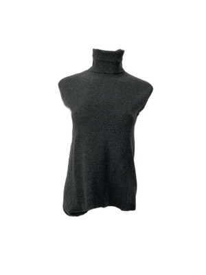 DEREK LAM Damen Graues Weiches T-Shirt #77A Einheitsgröße NWT