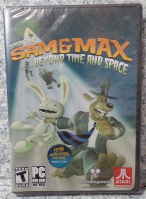 Video Game PC Sam & Max Beyond Time and Space Season Two 2010 NEW SEALED