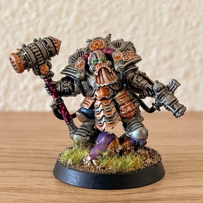 Warhammer Korthrain AoS 記念限定商品 Warhammer Kharadron Overlords - Painted Arkanaut Admiral - Item