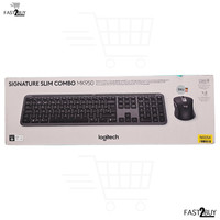Logitech Signature Slim Combo MK950 Tastatur Maus Set Wireless De Layout