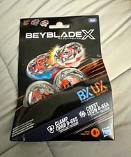 Hasbro Beyblade X Clamp Crab 9-65S  Crest Leon 4-55A Tops Set