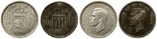 Great Britain - 6 Pence 1937, 1938 - George VI, Silver
