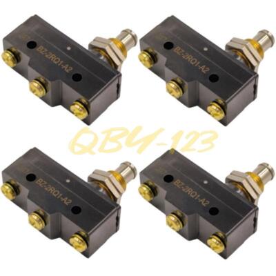 4x BZ-2RQ1-A2 Plunger Switch Basic Large SPDT 15A 250 480VAC for Honeywell Limit