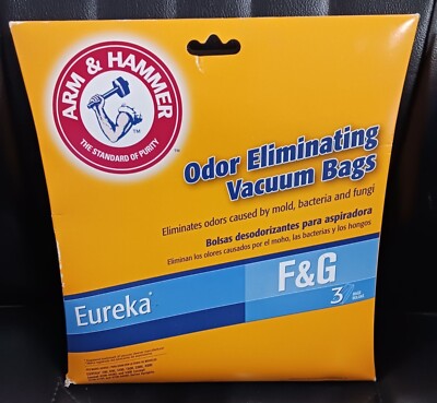 Arm & Hammer Odor Eliminating Vacuum Bags Eureka F&G NEW