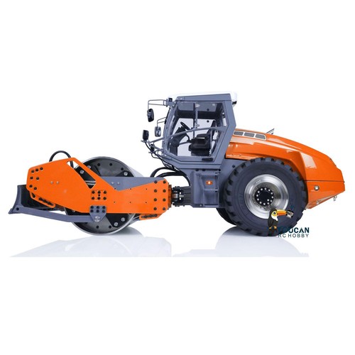 LESU 1:14 Metal assembled RC Hydraulic Road Roller Aoue-H13i Engineering Truck - Picture 10 of 12