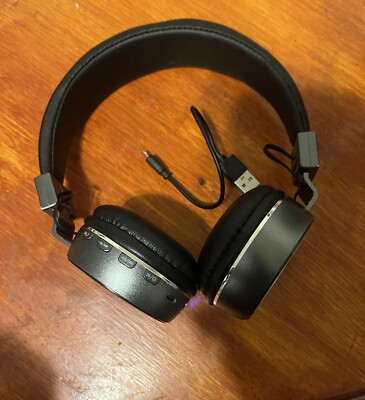 COBY On-Ear Wireless Bluetooth Headphones CHBT-810-BLK