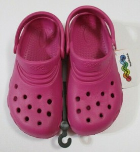 pink crocs size 12