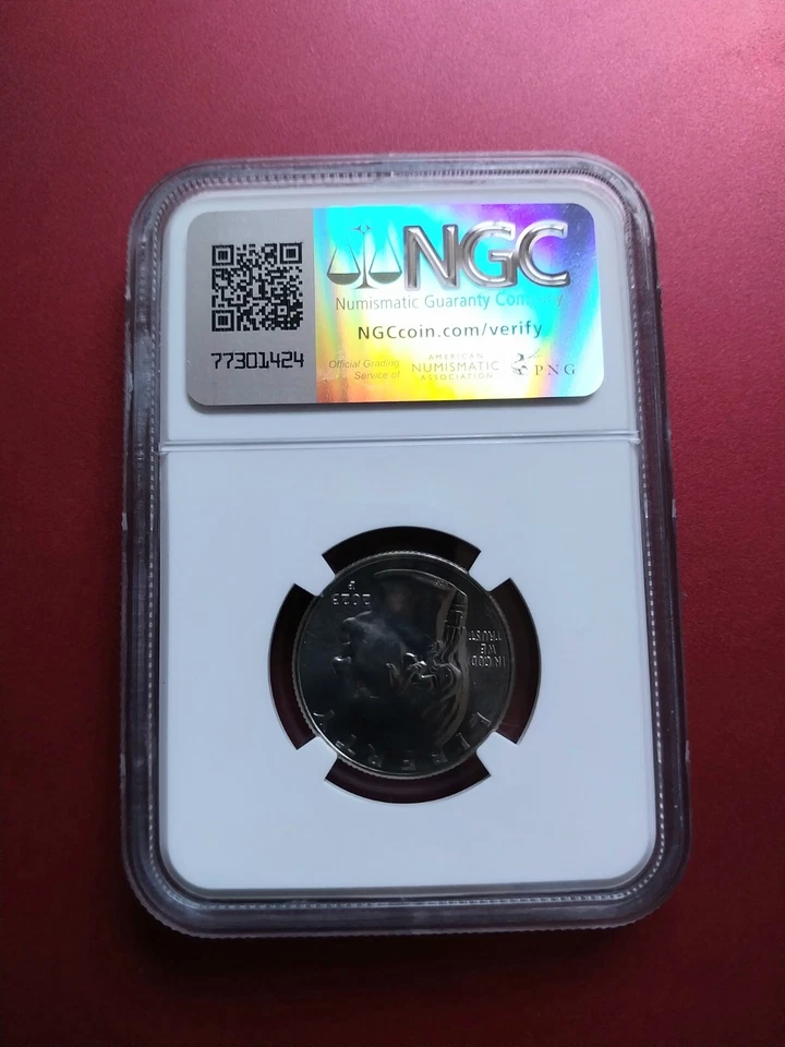 2023 P Edith Kanaka’ole Quarter Clashed Dies Error NGC 66 - Image 4 of 4