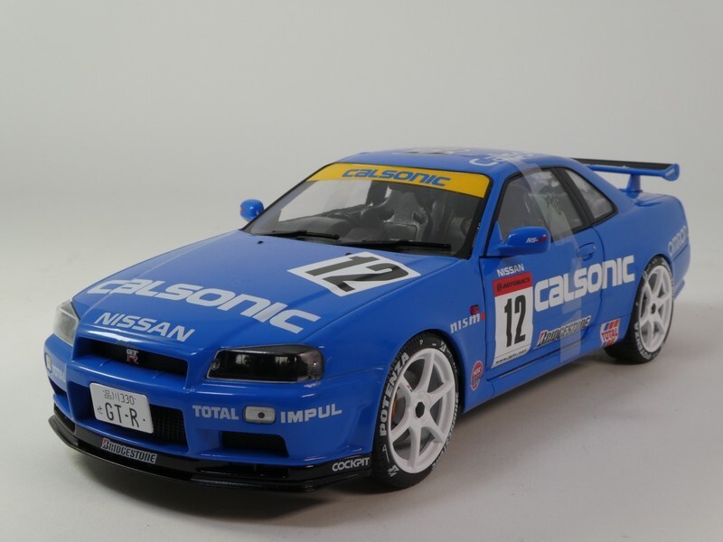 SOLIDO ソリド　Nissan Skyline GT-R (R34)1/18 1/18 Solido 1999 Nissan Skyline GT-R (R34) RHD (Light Green