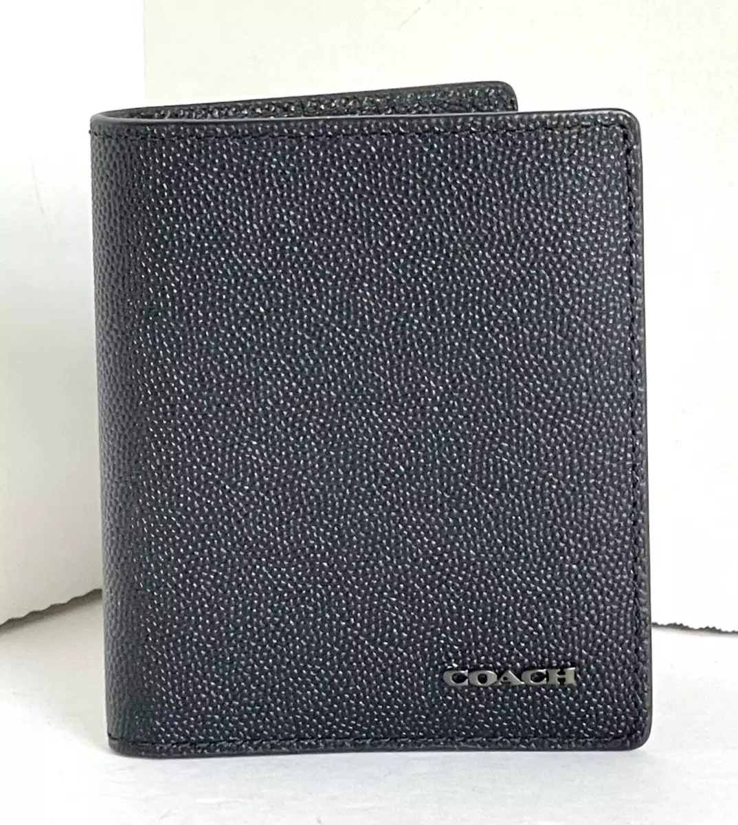 Coach wallet sales men black