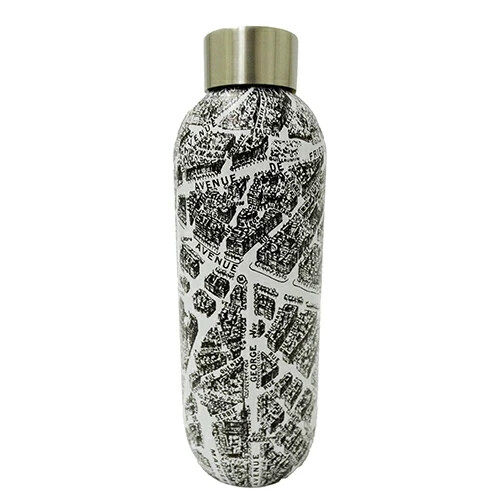 Used Christian Dior Plan de Paris Stainless steel Water Bottle