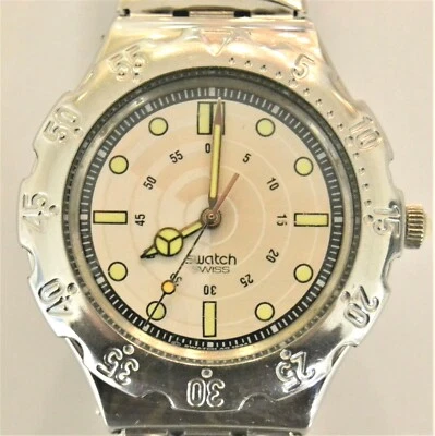 Montre Collector "Swatch Irony Scuba" / 1994. Réf. YDS 102A "Beach Rider". - Photo 1/4