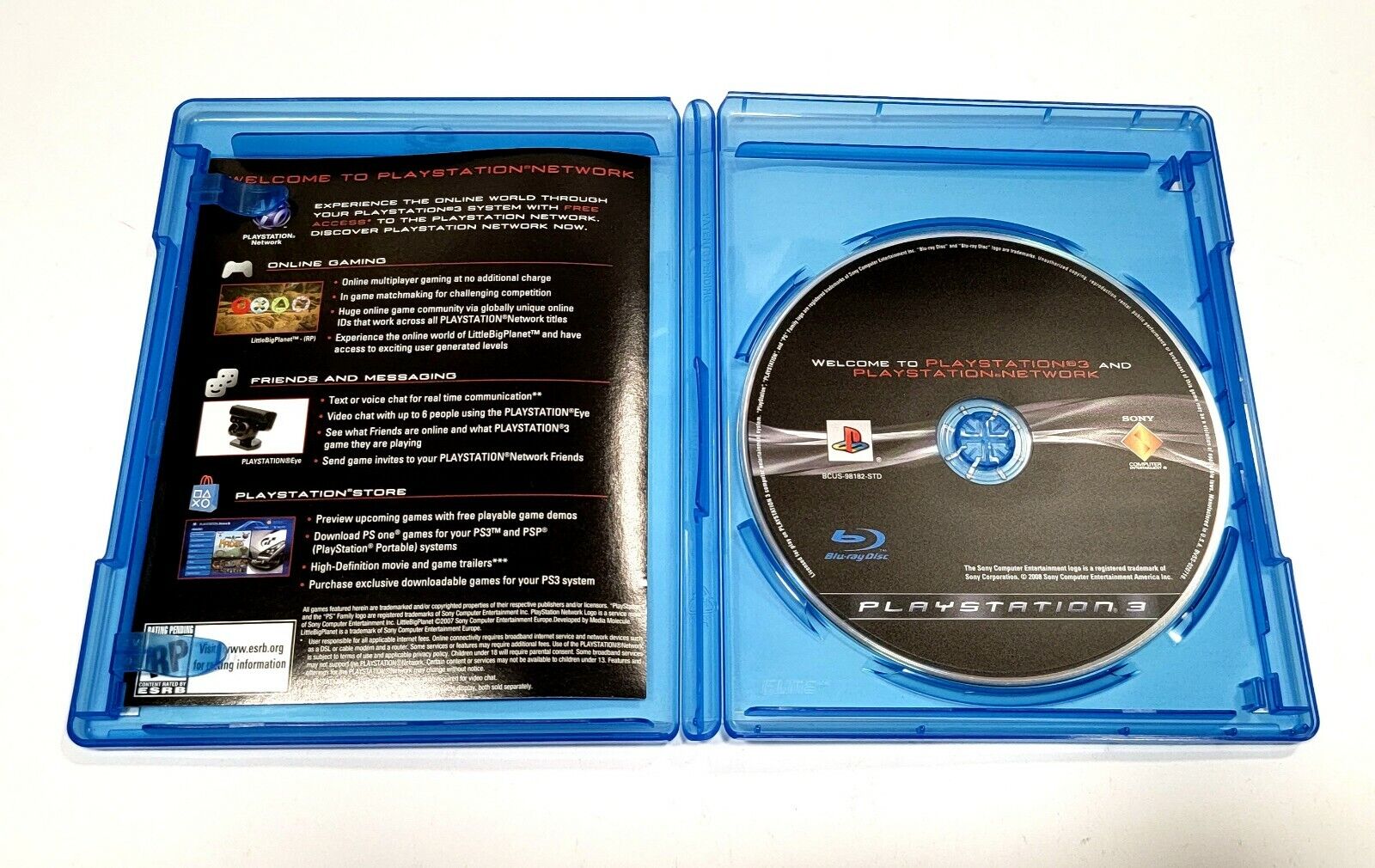 Welcome to PlayStation 3 & PlayStation Network, PS3, 2006, Brand New -  Sealed