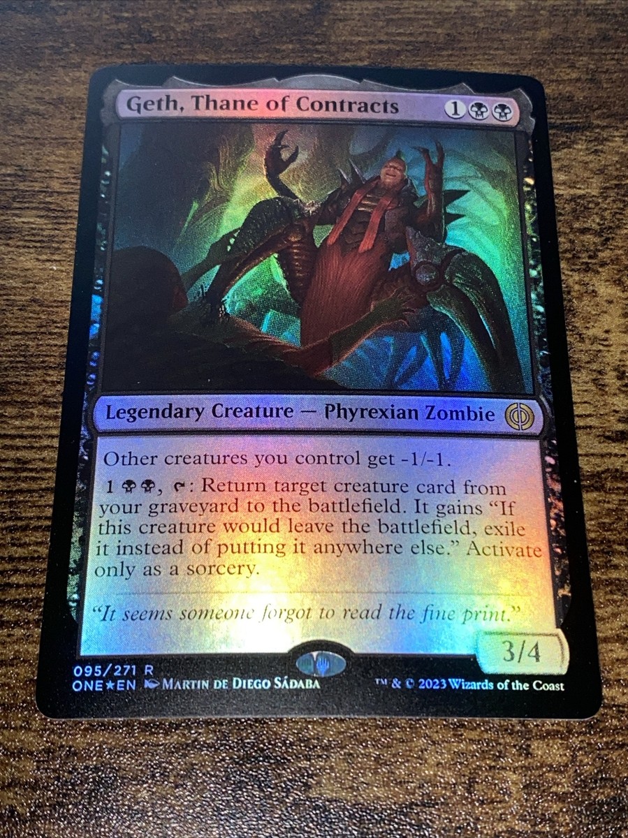 mtg phyrexia all will be one expensive cards Amazon.com: Wizard Commander Deck - Mono Blue - EDH - 100 Card - Custom Magic  The Gathering Deck