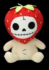 Furrybones Plush Figure Teddy Bear Fantasy Ichigo Strawberry 24cm Fabric Toy