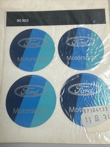 Ford Motorsport Sticker Wheel Hub 45mm Emblem E2004 - Picture 4 of 10