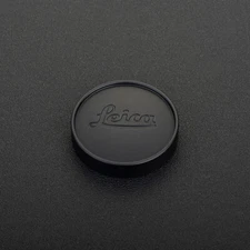 Leica E39 Black Metal Front Lens Cap Cover for 39mm Filter Size
