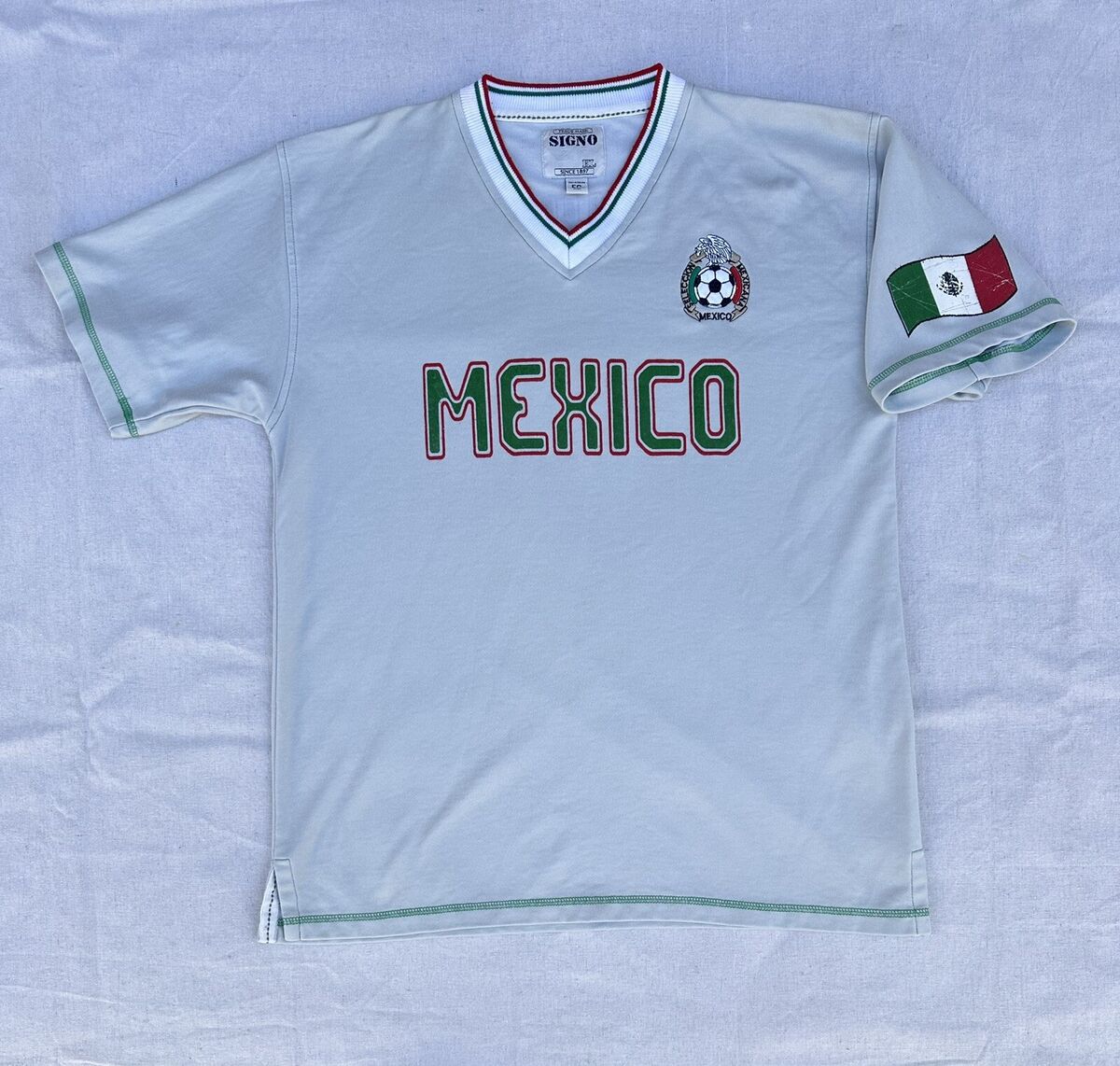 Mexico T-Shirt Mexican Jersey Style Soccer Football Futbol Mexico T-Shirt Mexican Jersey Style Soccer Football Futbol