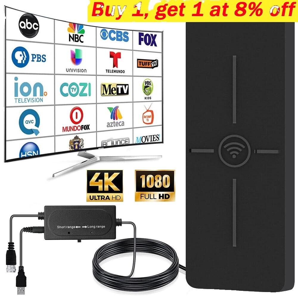 Antenas de TV FM con amplificador incorporado