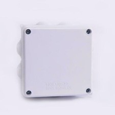 White Weatherproof Junction Box Case IP65 Waterproof for Outdoor Electric CCTV