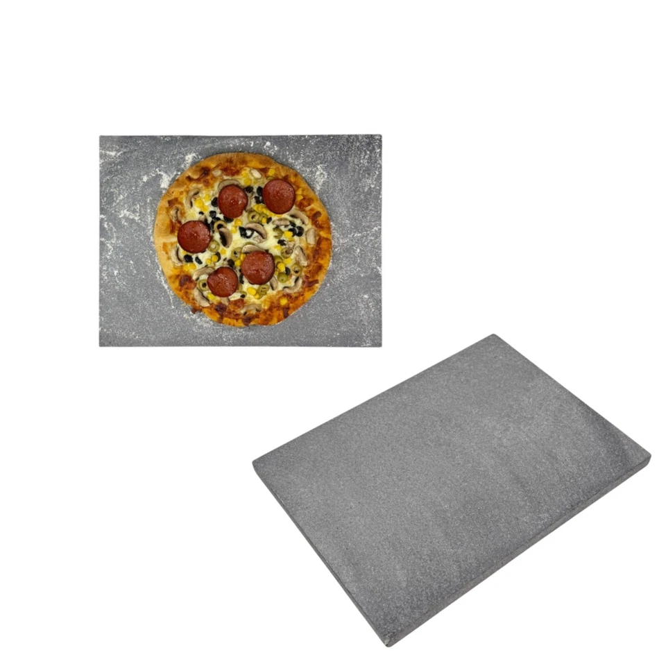 Large Baking Pizza Stone. 100% Natural Bread Multipurpose Stone for Oven & BBQ. - Image 2 of 4